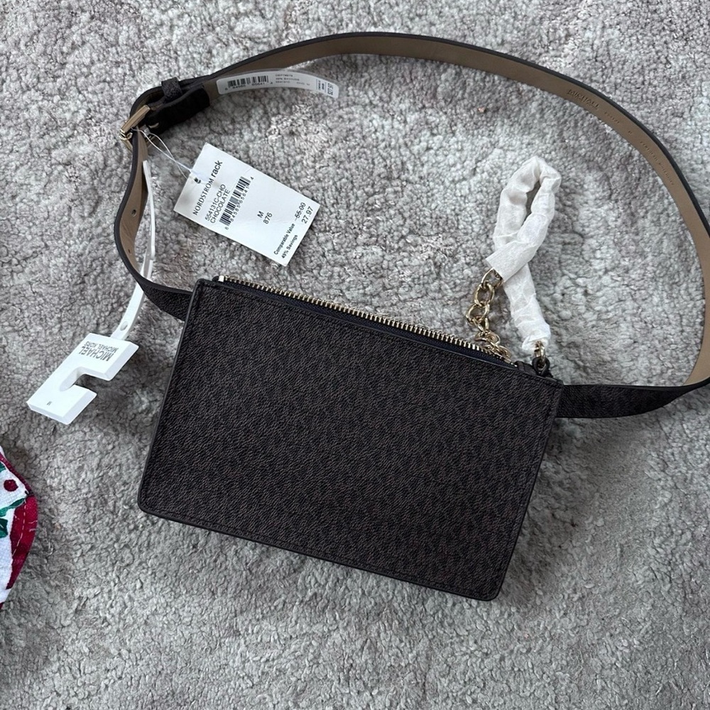 Michael Kors Black Wristlet Clutch